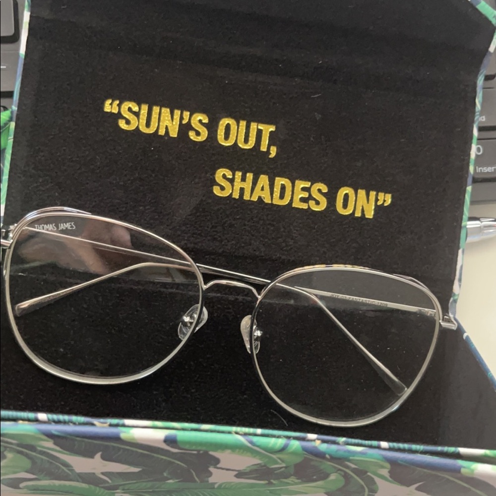 Clear sunglasses